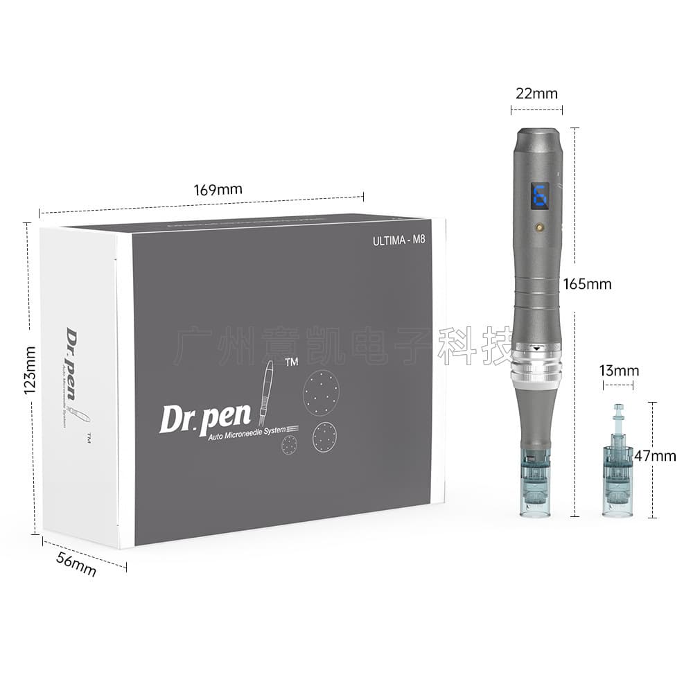 Drpen M8 electric microcrystal instrument nano microcrystal shallow guide massage scalp beauty skin care instrument pen A6 cross-border