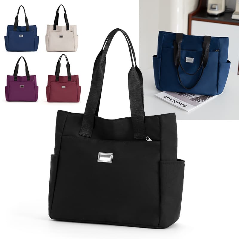 New Large Capacity Waterproof Nylon Oxford Tote Bag Shoulder Commuter Travel Women's Bag Backpack Laptop Handbag