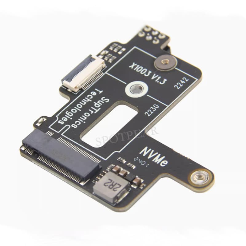 X1003 Raspberry Pi 5 PCIE to M.2 NVME SSD Expansion Board Pi5 2242 2230