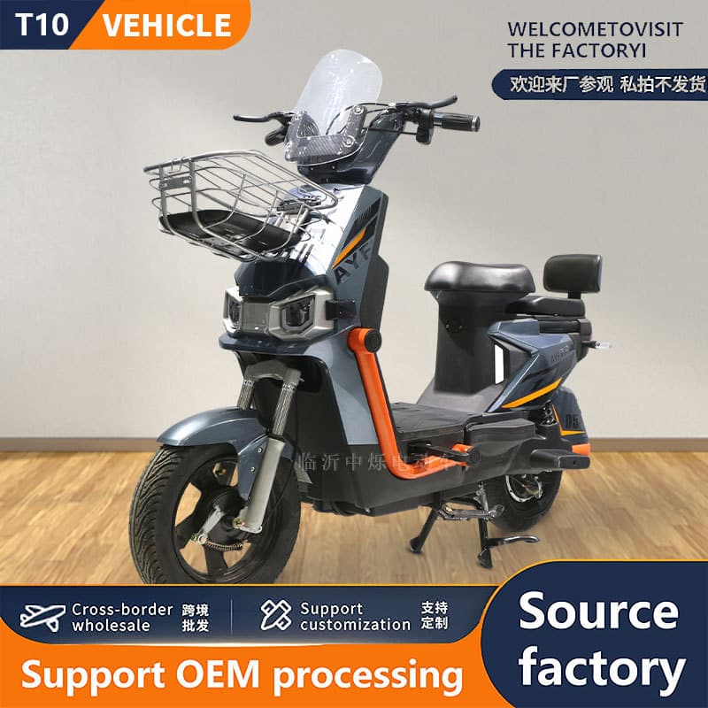 T10 Electric Bike Factory Wholesale Electric Bicycle Two-Wheeled Electric Scooter Adult Commuter Vehicle E-Bike