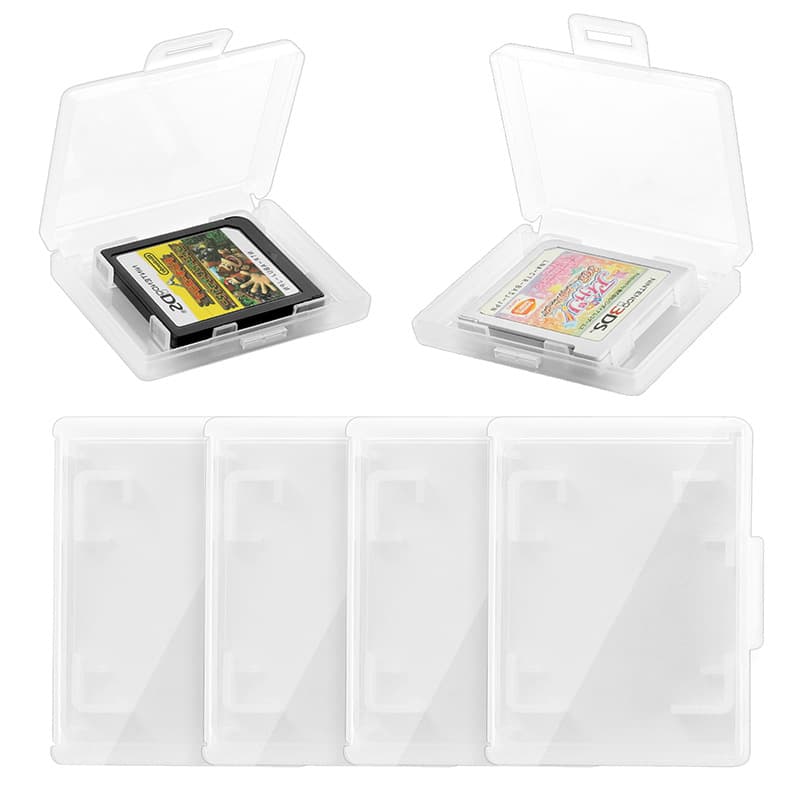 PP Material Transparent Dustproof Shockproof Portable DIY Storage Case for Nintendo 3DS/NDS/DSi Game Cartridges