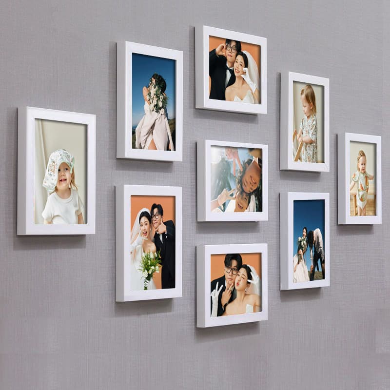 Wholesale Simple Photo Frames for Studios, DIY Children's Photo Wall Hanging, Cross-border Framing