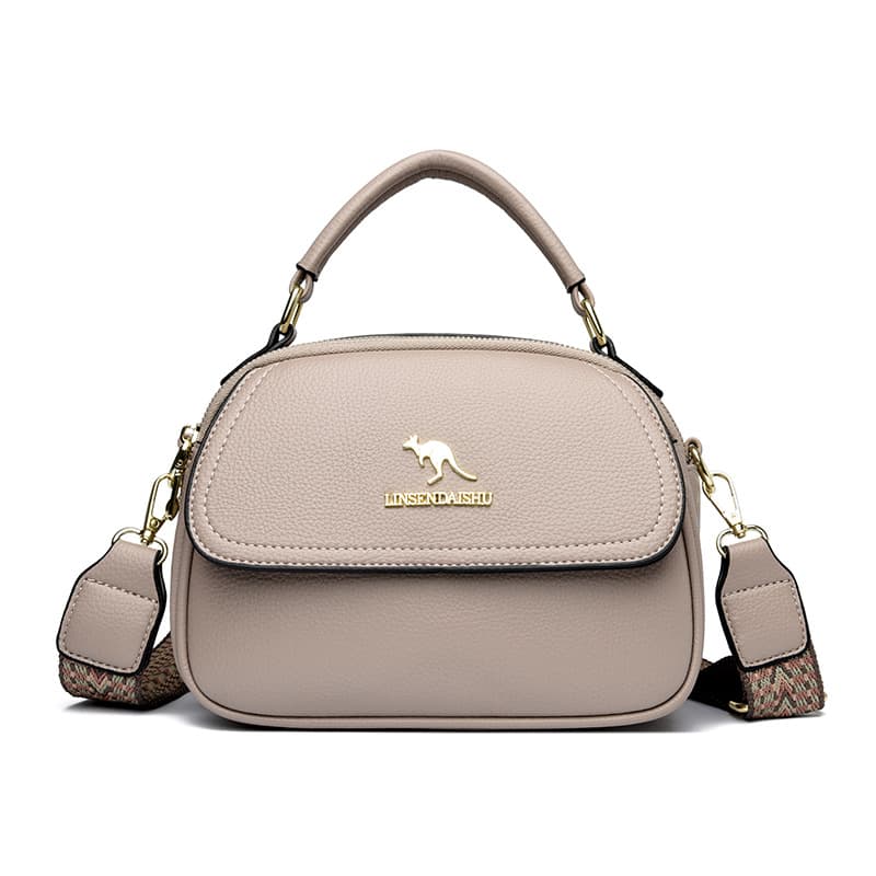 European and American Style Women's Shoulder Bag 2025 New Fashion Crossbody Bag Large Capacity Women's Versatile Handbag Premium Feel Women's Bag