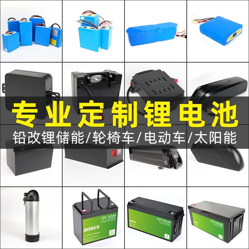 Custom Lithium Battery Pack 24V 48V LiFePO4 Energy Storage Solar Large Capacity OEM ODM