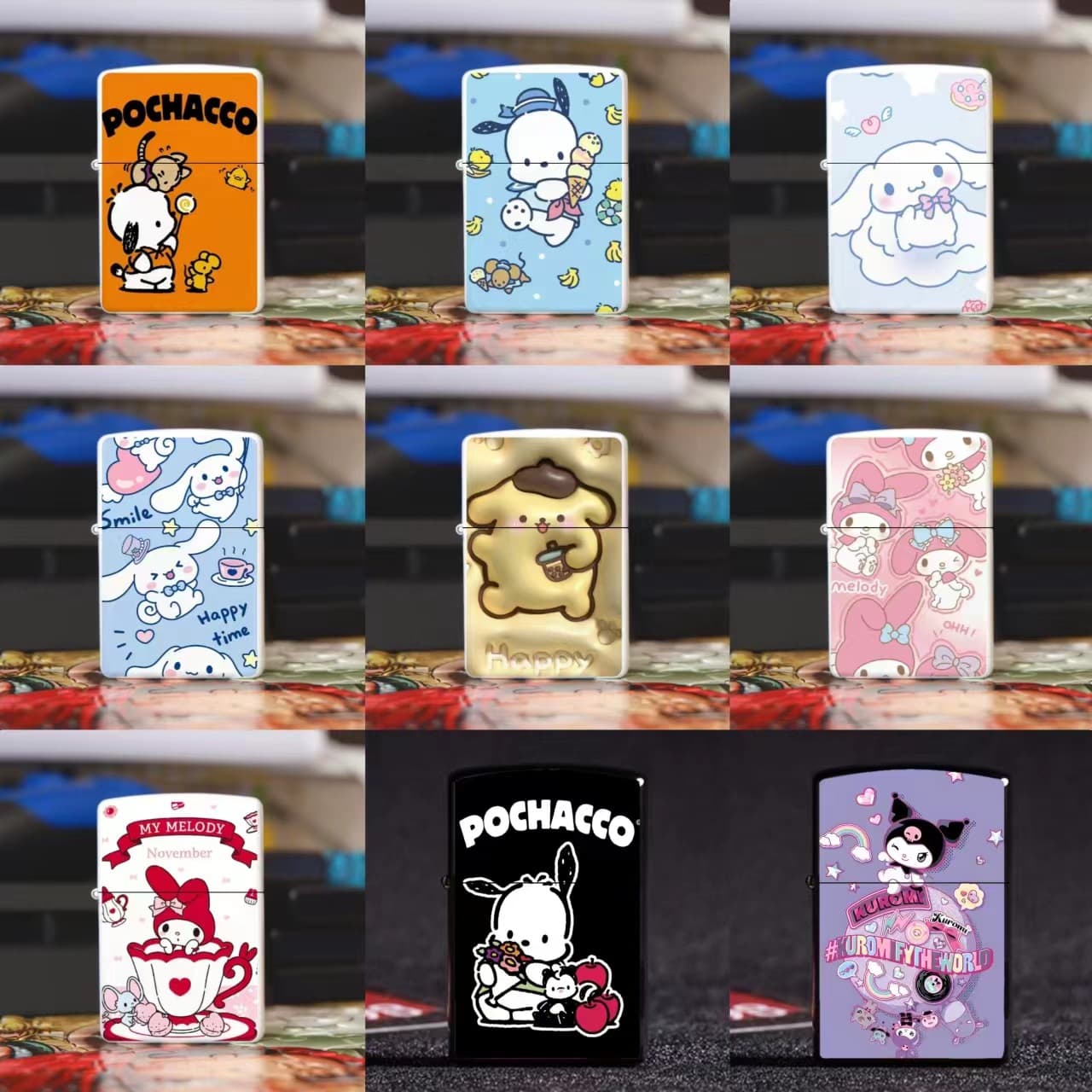 Douyin live broadcast blind box lighter, local push blind box gift bag, welfare product, random style drainage lighter