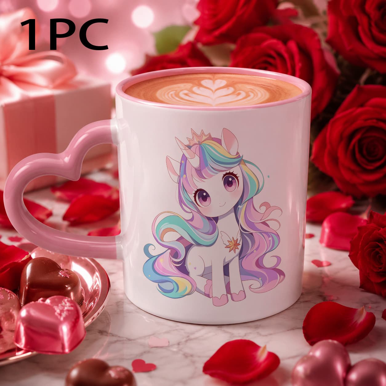 New 2026 Couple Mugs, Cute Couple Ceramic Mugs with Logo Customizable, Drop Shipping Available