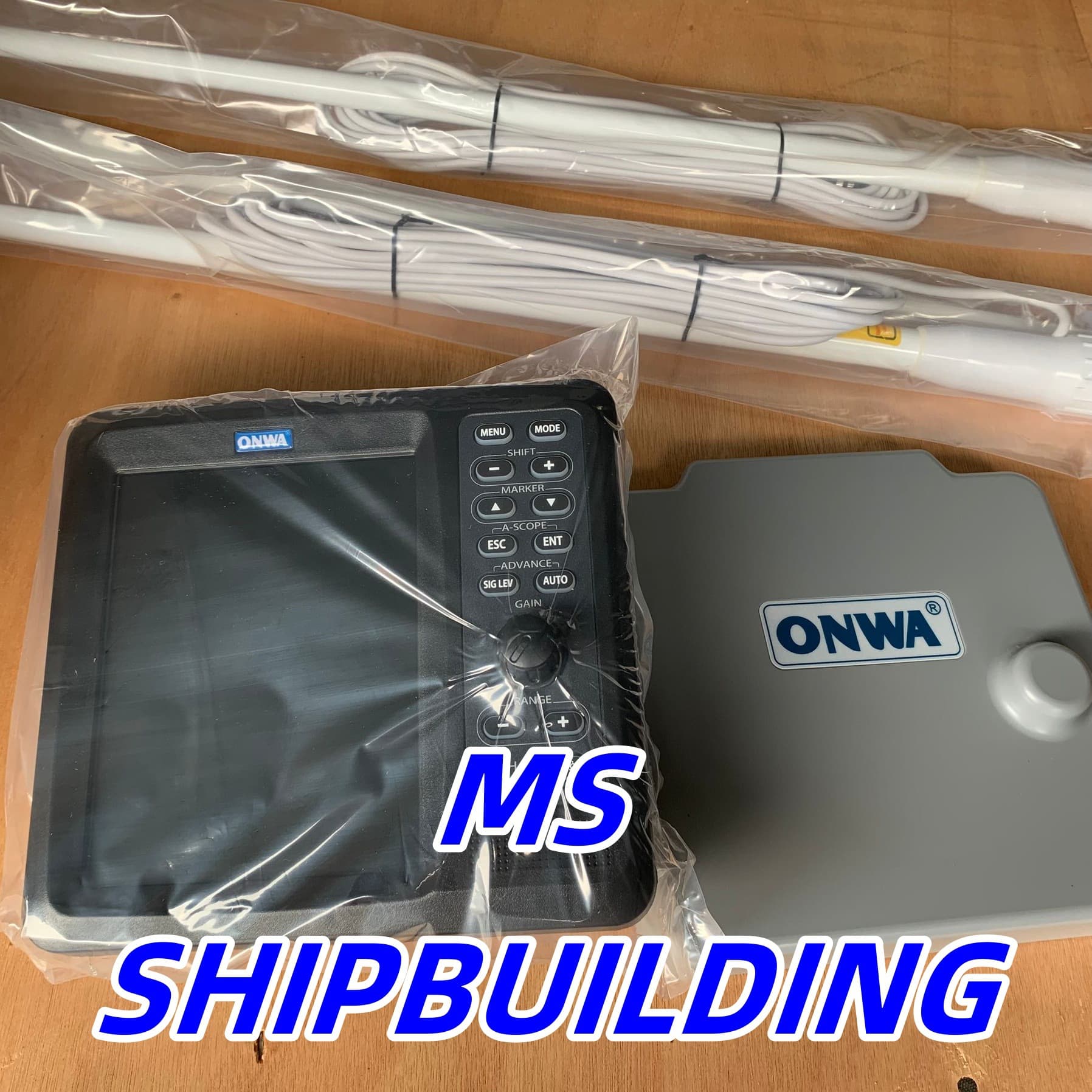 Marine Fish Finder Depth Sounder ONWA Anhua Kfish-7 with Fish Size Measurement Function Color Sonar Fish Finder