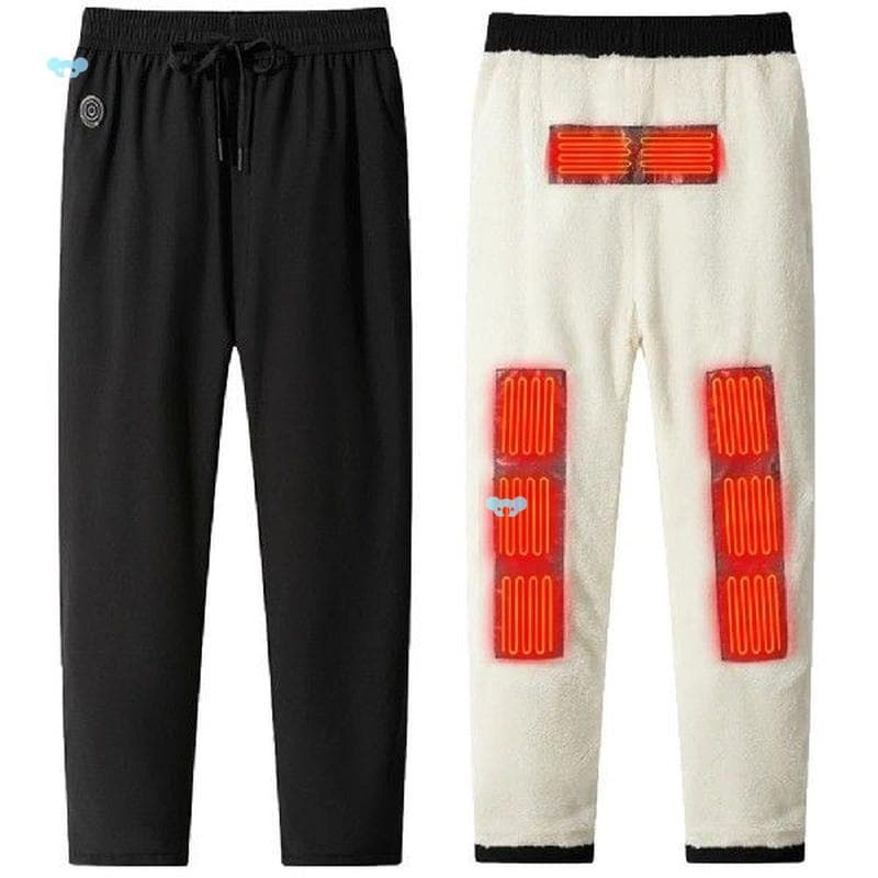 10-Zone Electric Heated Pants with USB for Outdoor Winter Heating