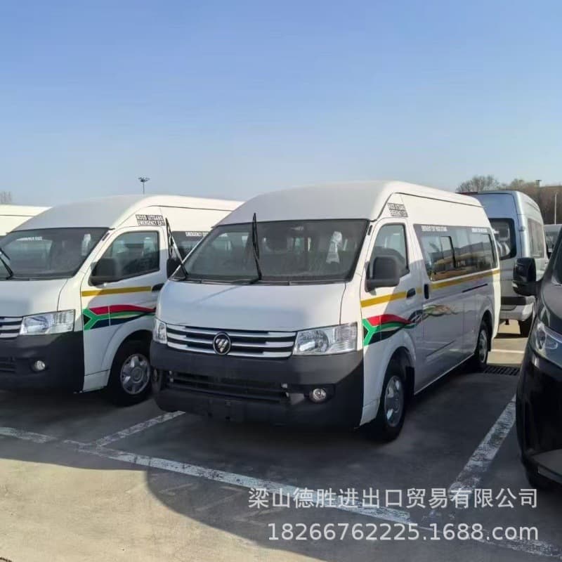 SUV Overseas Supply Futian G7 Van - Stock Passenger Vehicle, Truck, 16-Seat RHD Midibus Small Bus