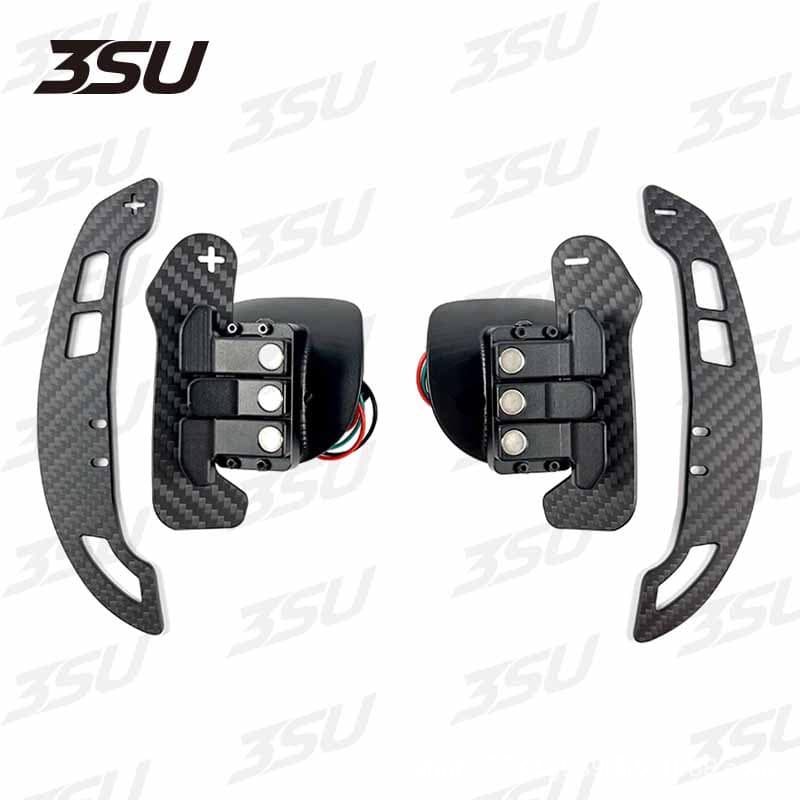 Carbon Fiber Magnetic Shift Paddles for Dodge SRT Hellcat SXT 2015-2023 Steering Wheel