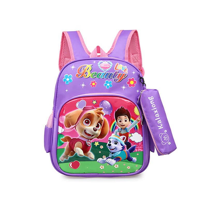 2025 New Children's Backpack Paw Patrol Kindergarten Boys and Girls Preschool Ages 3-4-5-6 Cartoon Small Backpack