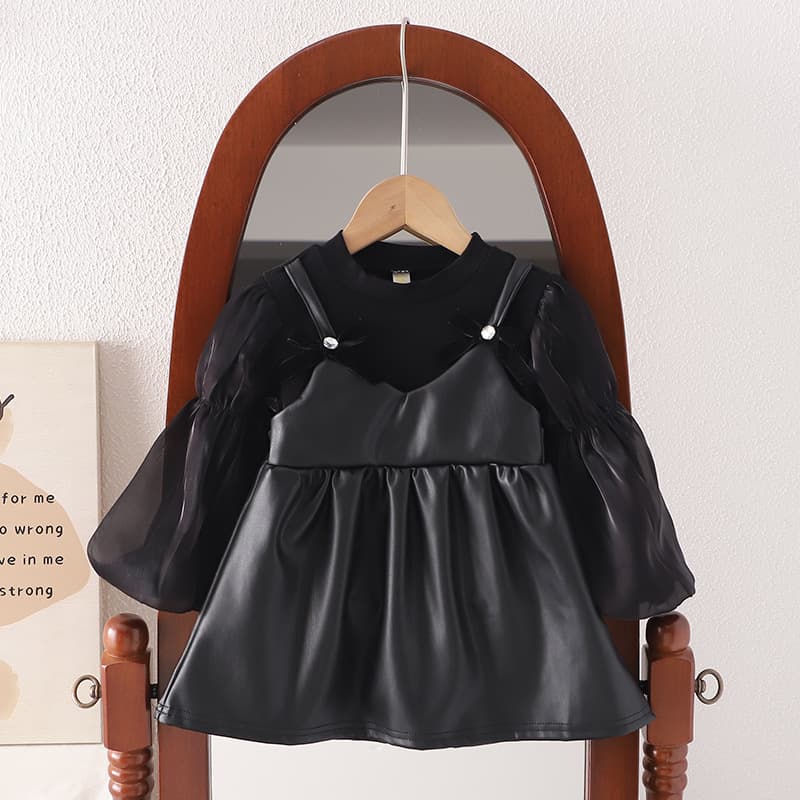 Factory Direct New Fall Girls' Princess Dress, Baby Birthday Party Gown, Korean Style Fashionable Dress