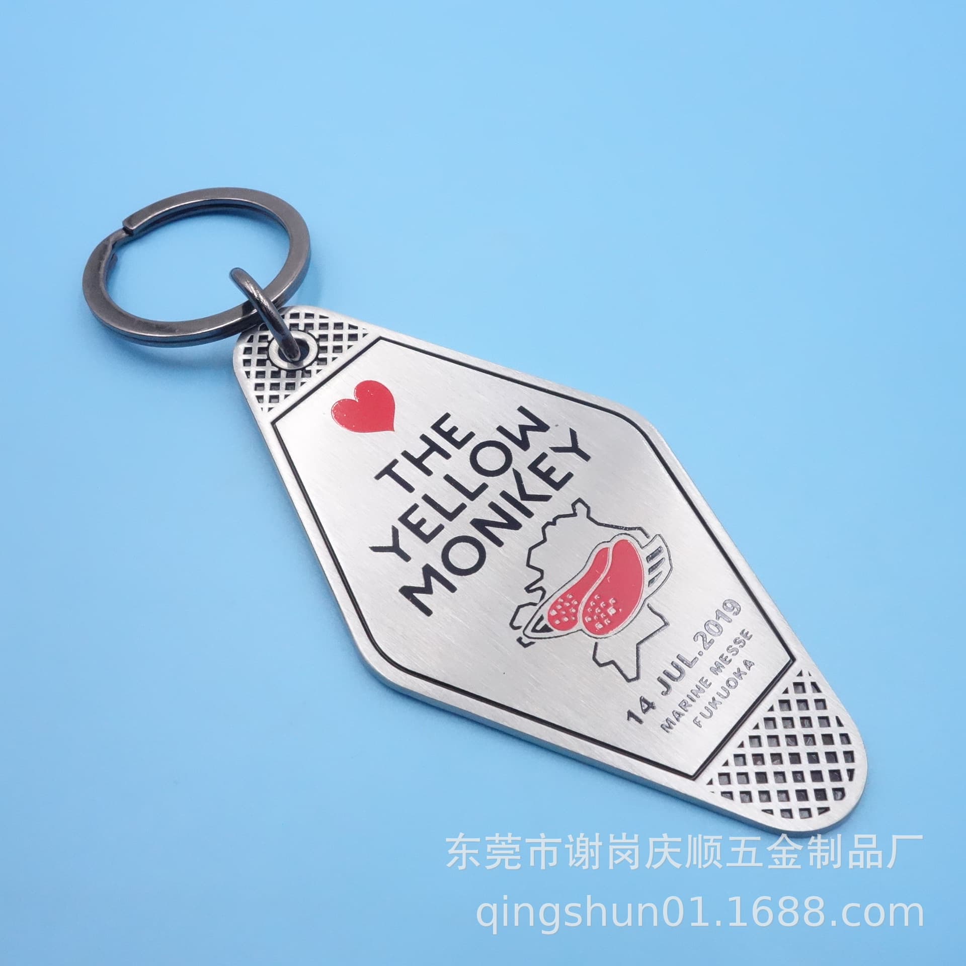 Custom Concert Keychain Japanese Rock Band Tour Souvenir Pendant Keychain