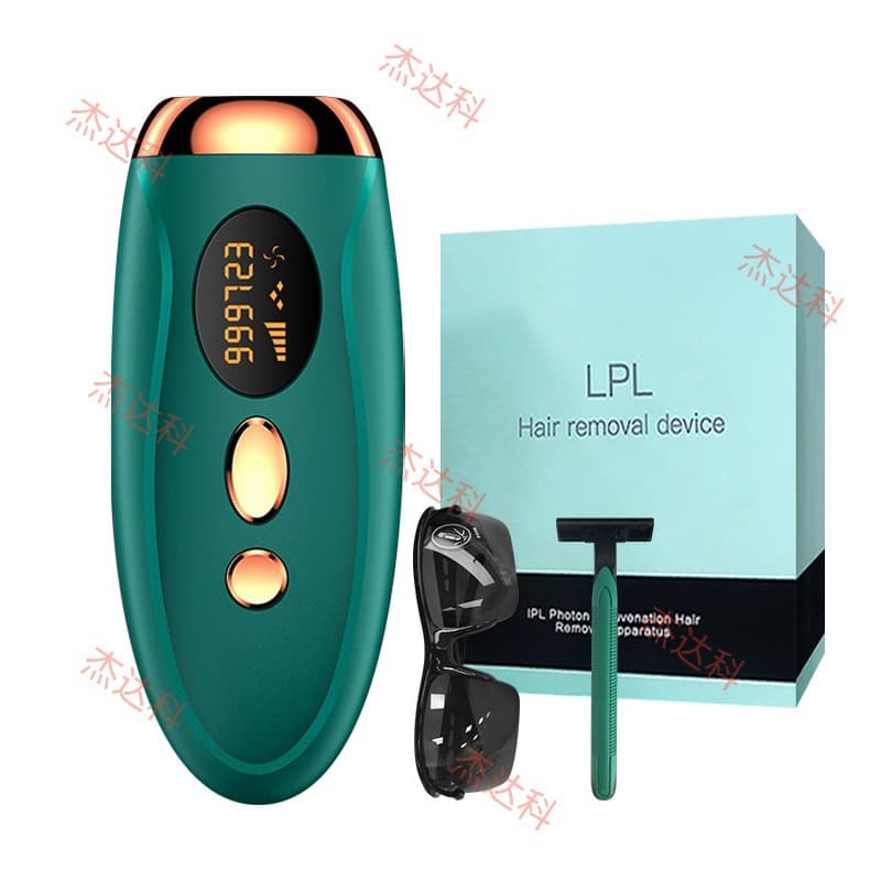 Cross-border IPL hair removal device manufacturer direct supply: Intense Pulsed Light (IPL) skin rejuvenation beauty device for home and professional use.