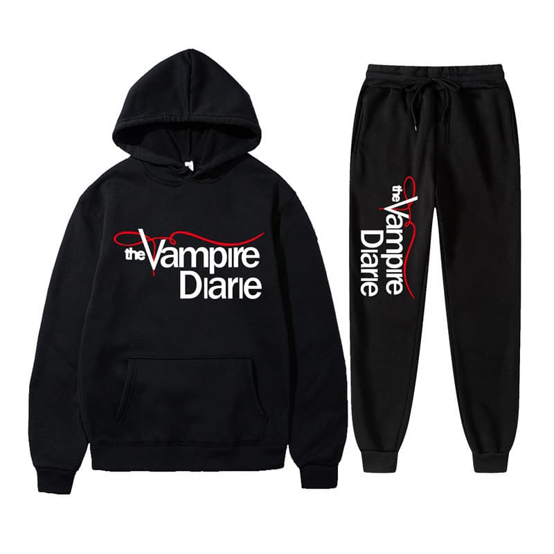 The Vampire Diaries Hoodies Sweatshirt and Jogger Set