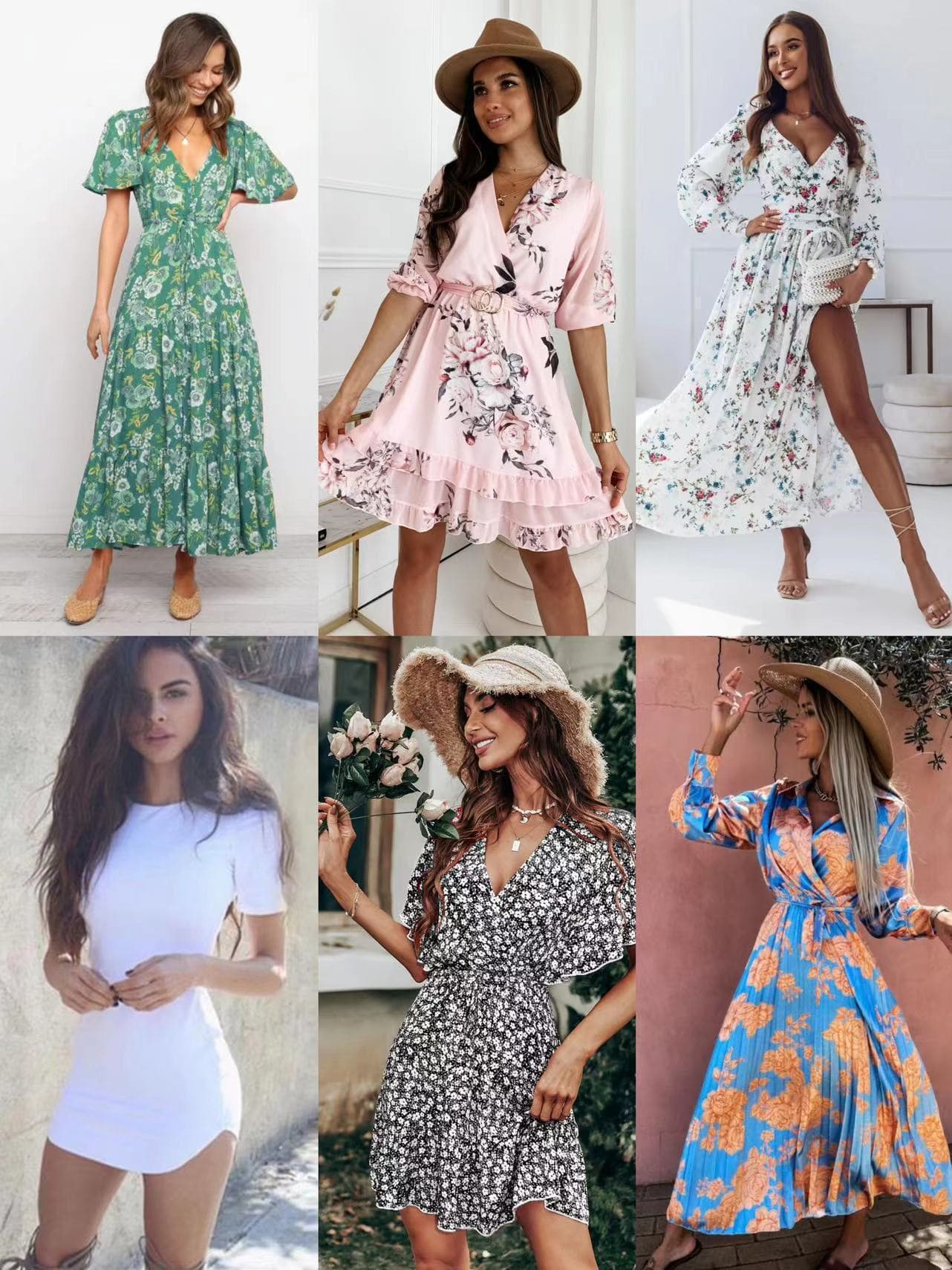 Amazon European and American fashion dress brands Dazy, lovito, yions, emery rose