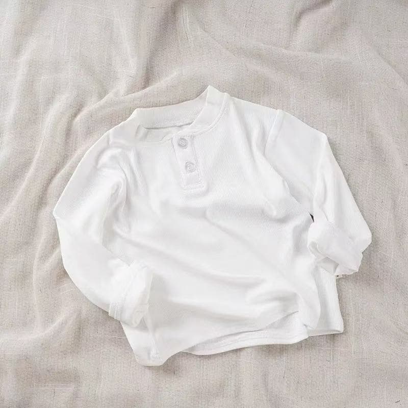 Children's Long-Sleeve T-Shirt Base Layer for Girls and Boys, Modal Thin Long-Sleeve T-Shirt, Stretch