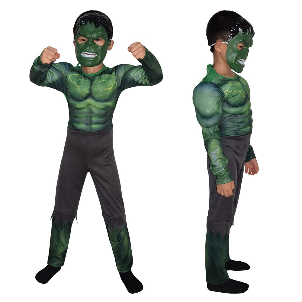 Children's Halloween Costume Green Giant Winter Soldier Superman Iron Man Ant-Man Captain Spider-Man Yellow Jacket