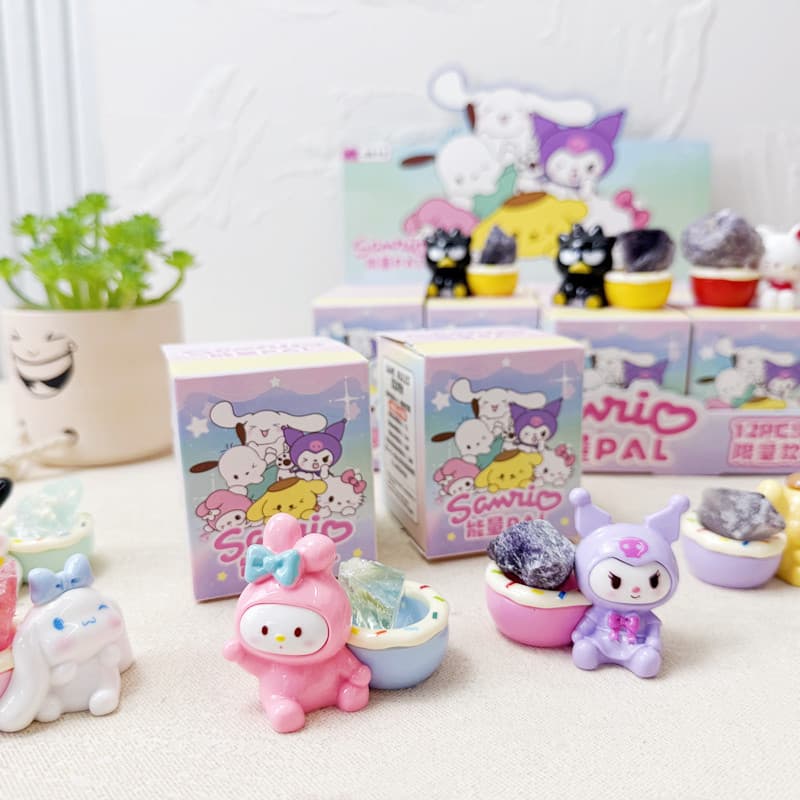 New Cartoon Energy PAL Crystal Figure Blind Box Cute Mini Doll Desktop Decoration Model Gift
