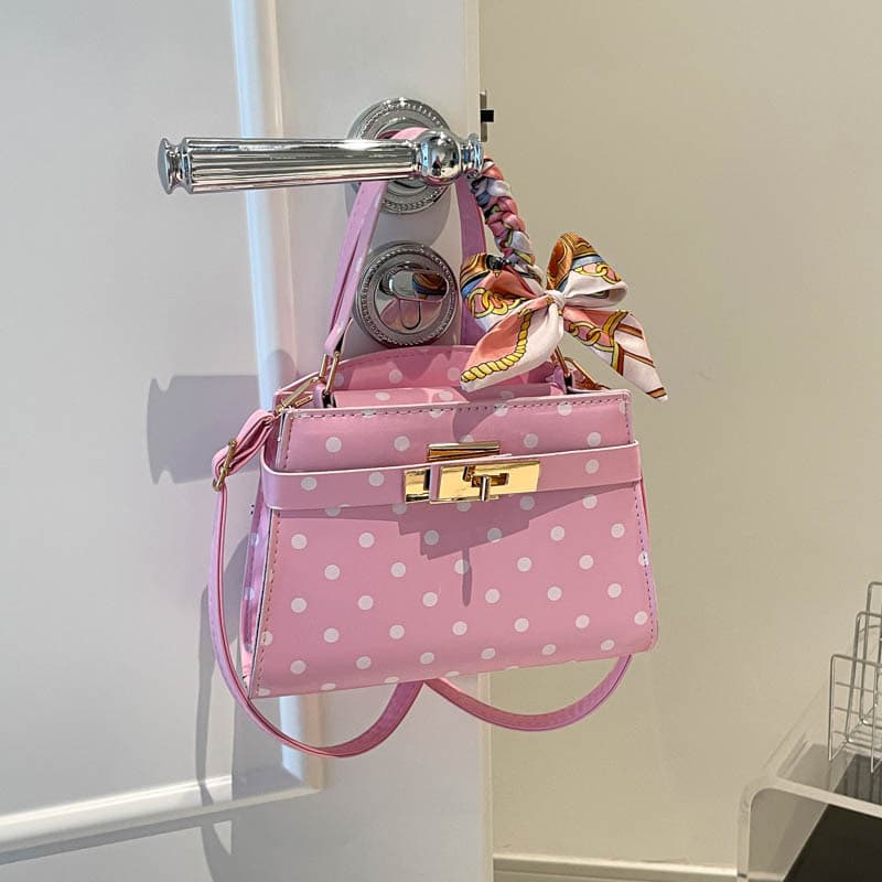 Crossbody Polka Dot Bag Women's New Fashion Commuter Bag Stylish Shoulder Crossbody Bag Niche Shoulder Bag