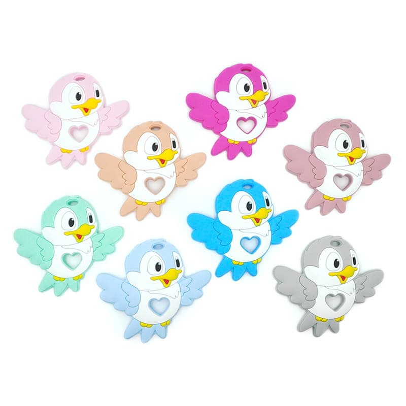 New Spot Baby Animal Silicone Teether, Baby Teether, Baby Chewing Fun New Toys