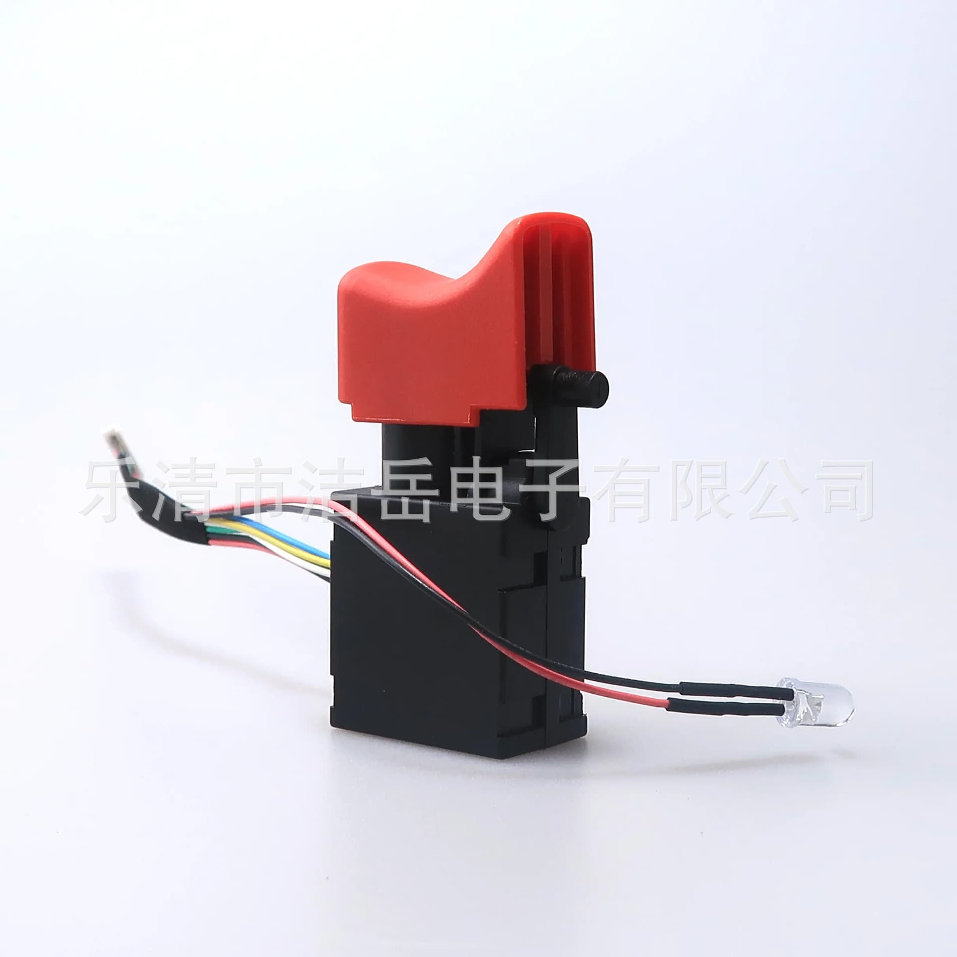 Red Dust-Proof Lithium Battery Universal Dayi Brushless Electric Wrench 2106 Brushless Speed Control Switch 8-Wire 9-Wire with Light