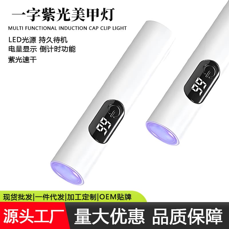 Nail Art LED Curing Lamp Fast-drying Nail Polish Gel Dryer Home Manicure Tool Light Outdoor Portable