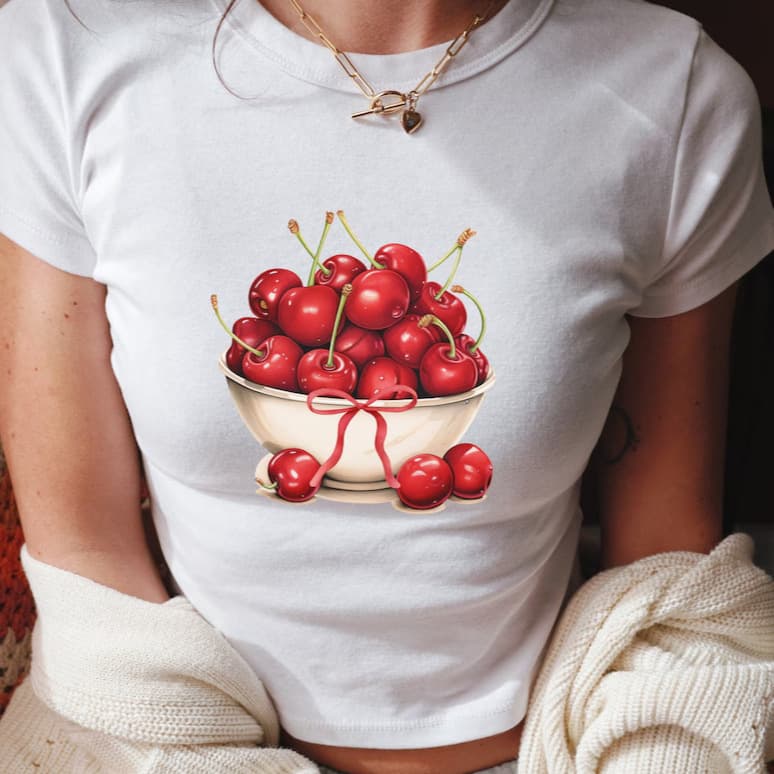 2024 New European and American Cross-border Round Neck Printed Short Sleeve T-shirt