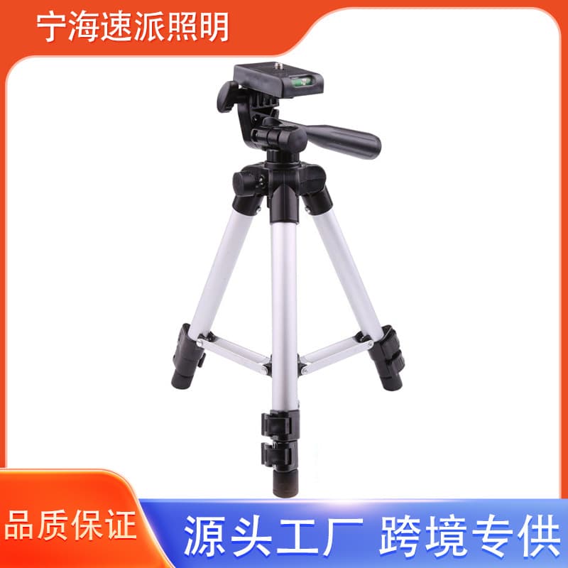 Aluminum alloy mini tripod, telescope, camera, phone holder, desktop live streaming portable telescopic fishing lamp holder