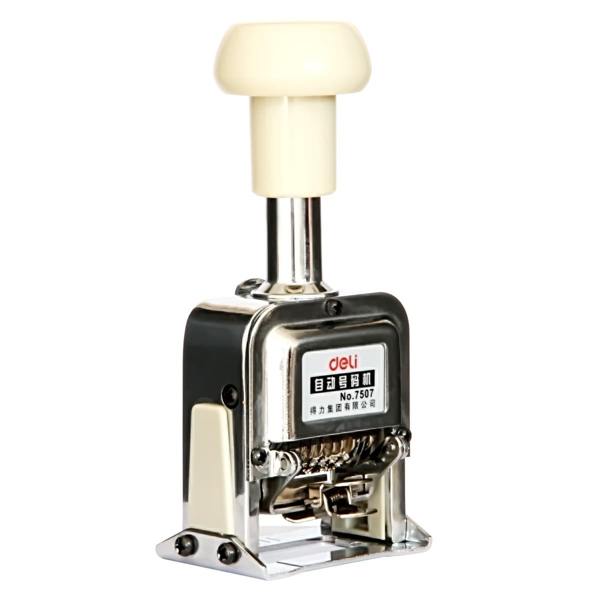 Deli 7507 Automatic Numbering Machine with Rotary Digital Seal for Coding