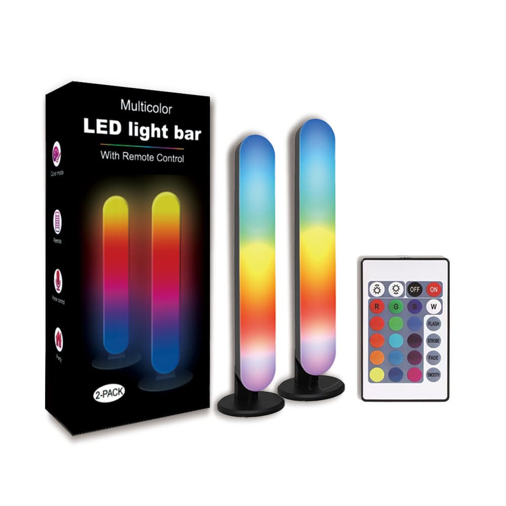 RGB Aurora Music Pickup Light, Tuya WiFi Bluetooth, Gaming PC Desktop Atmosphere Light