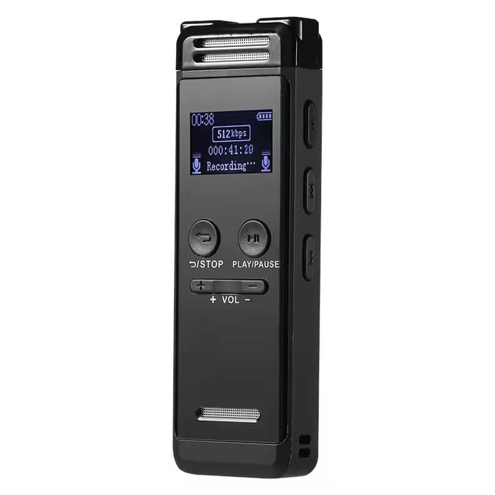 Cross-Border Premium New Voice Recorder 16GB 32GB HD Noise Reduction Smart Voice Recorder Supports Multiple Languages