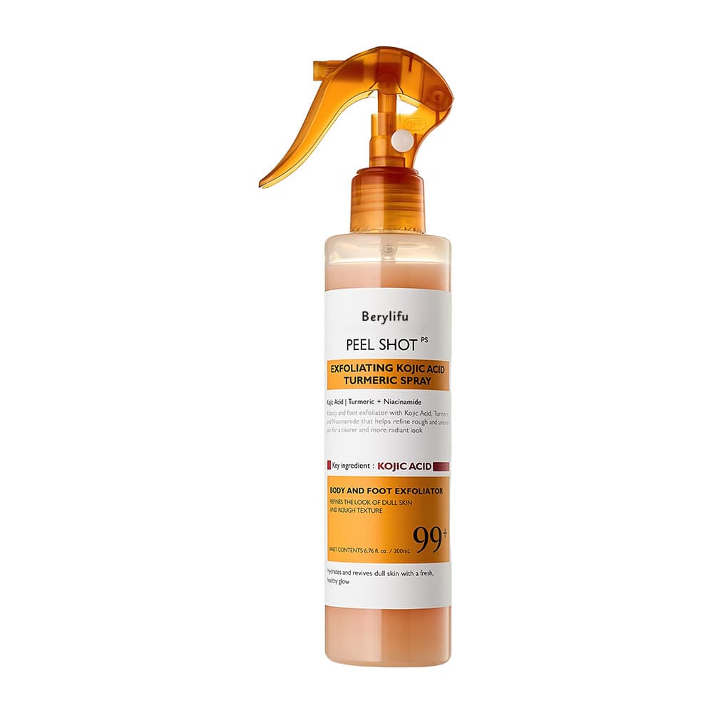 Peel Shot Keratin Care Kojic Acid Turmeric Spray Exfoliating Spray
