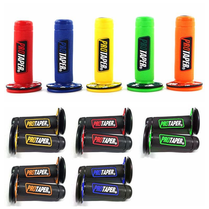 PRO Motorcycle Modified Parts Off-Road Soft Handlebar Grip Rubber Grip Sleeve Anti-Slip Throttle Grip Cover