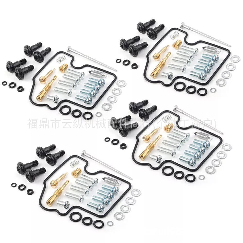 4-Piece Carburetor Rebuild Kit for Kawasaki ZX900 Ninja ZX9R 2000-2001