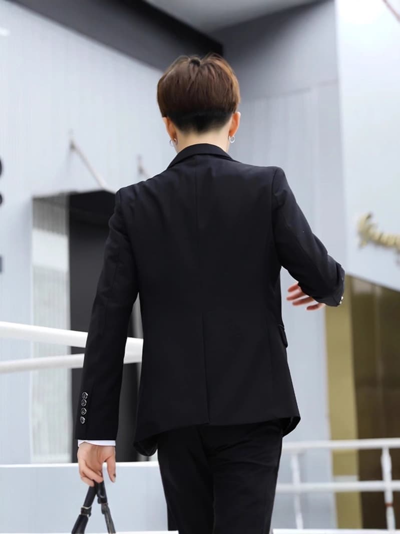 Best Man Suit Set Men's Wedding Three-Piece Suit Groomsmen Attire Business Suit