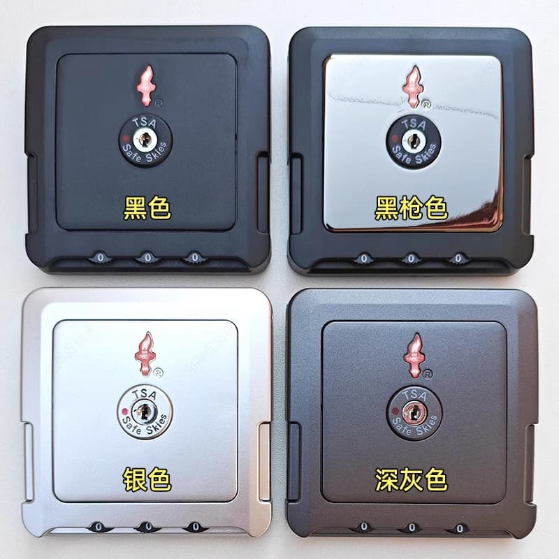 Luggage Accessories Combination Lock TSA Safe Skies Customs Wanda Bag Lock Buckle Replacement Same as Customs