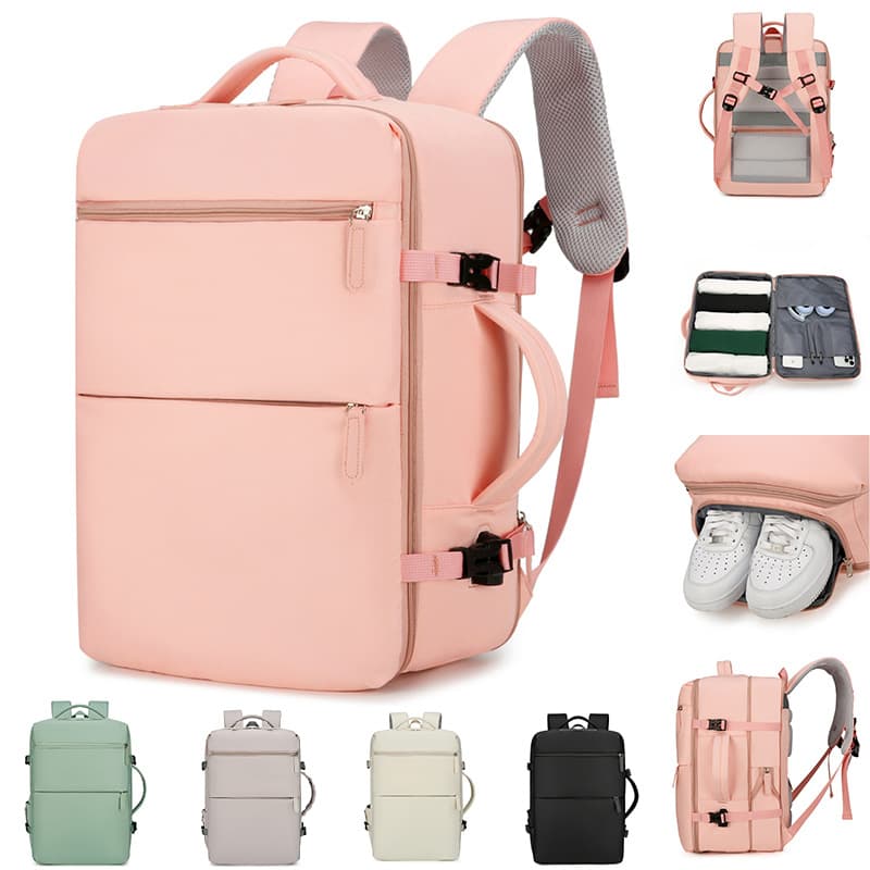 Cross-border hot-selling large-capacity laptop backpack for men, business commuter backpack wholesale