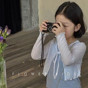 Baby Sun Protection Shirt Summer Newborn Thin Cardigan Top Boys Girls Kids Air Conditioning Pajamas Baby Jacket