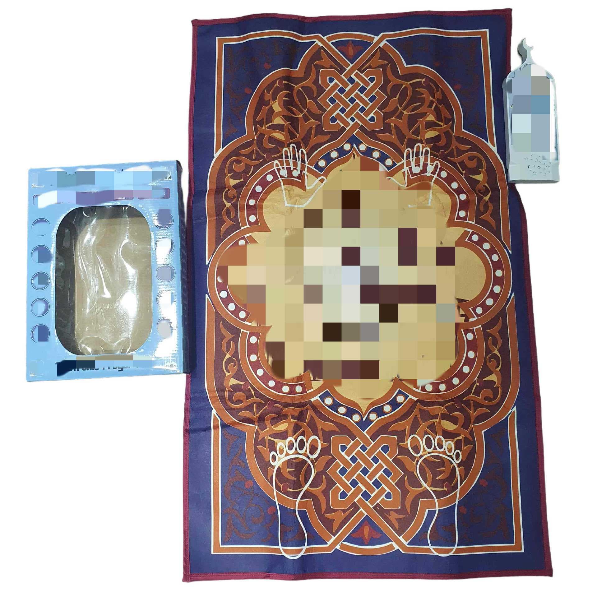 Source factory wholesale S315-prayer rug factory straight hair non-woven multi-language intelligent teaching blanket