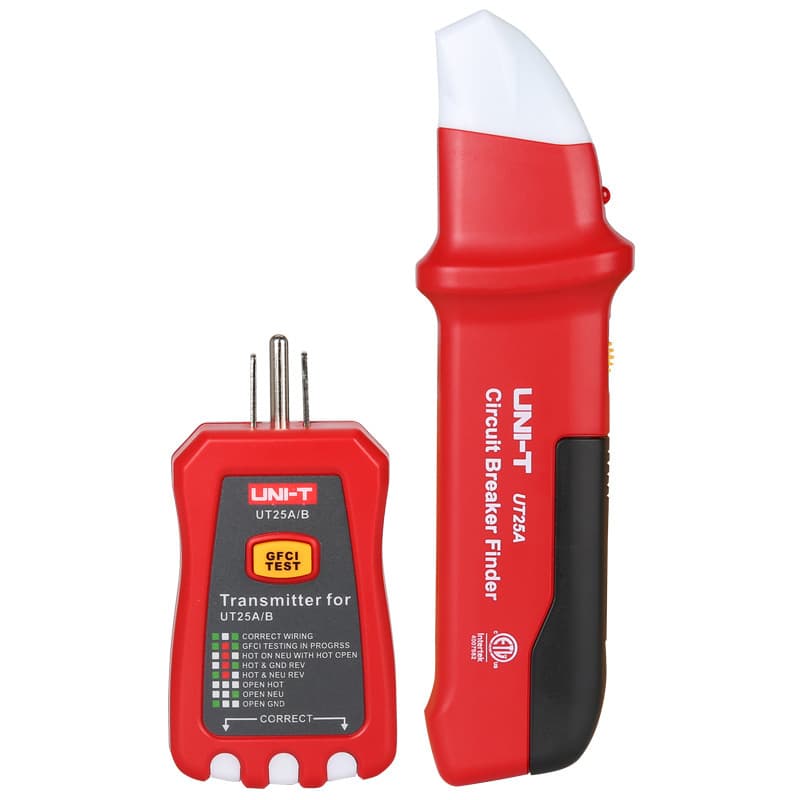 UNI-T UT25A/UT25B Export Model US Standard Short Circuit Tester AC Circuit Breaker Line Finder