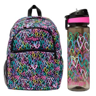 Australian Smiggle Large Kids Cartoon Backpack, Large Capacity Student Backpack