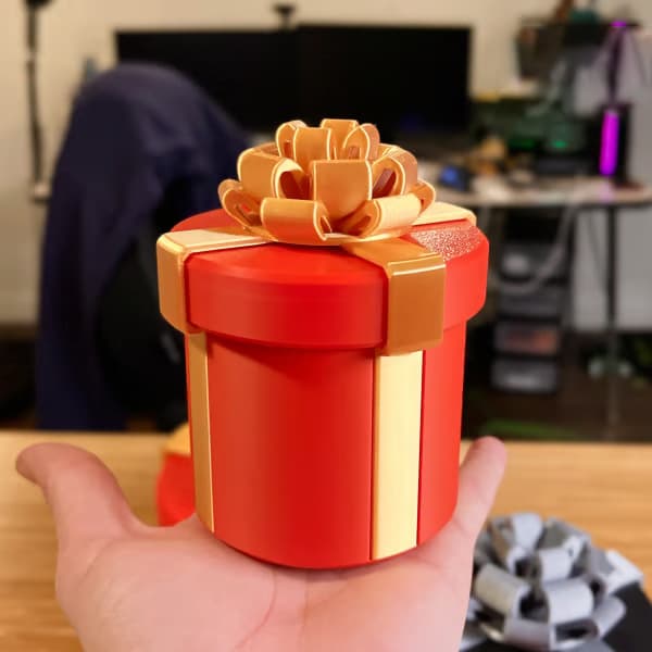 Cross-border New Product Annoying Nested Screw Gift Box 3D Printed