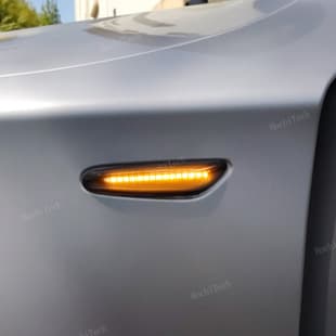 Sequential LED Side Turn Signal Light for BMW E46 E90 E60 E88 X1 X3 Fender Light