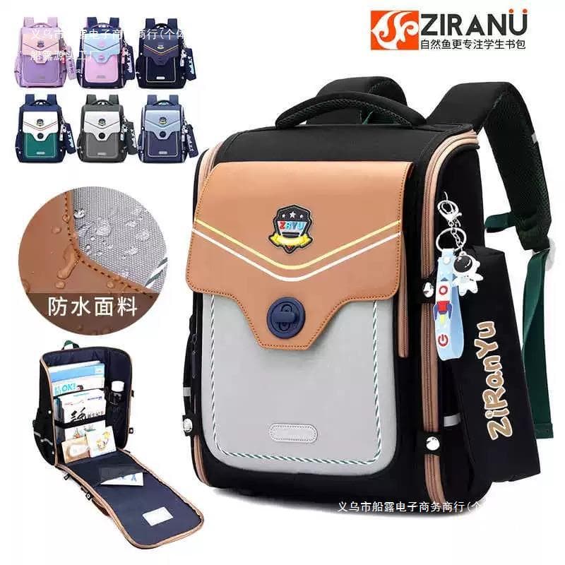 2024 New Children's Backpack for Elementary Boys and Girls Grades 1-3, Lightweight Spine Protection Backpack to Reduce Burden