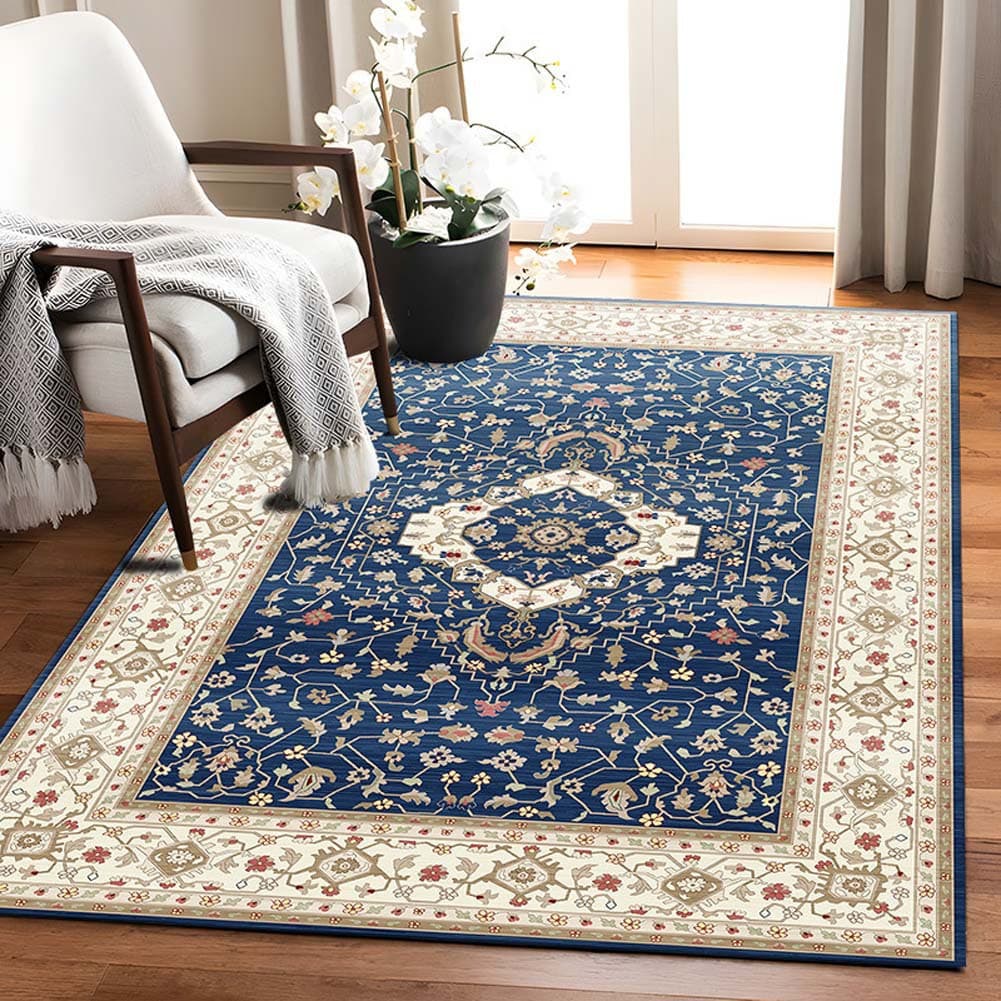 Cross-border bohemian imitation cashmere carpet living room decoration non-slip easy care sofa coffee table blanket balcony stain-resistant blanket