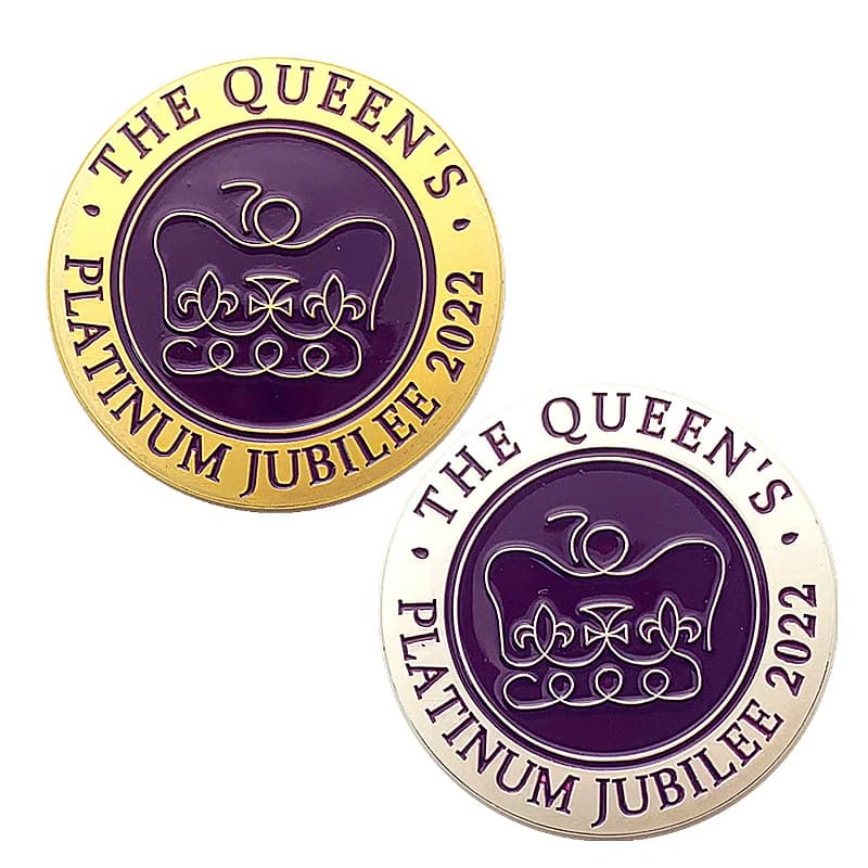 Dropshipping 2022 UK Queen Memorial Coin eBay Foreign Trade Gold Coin Elizabeth II Coin