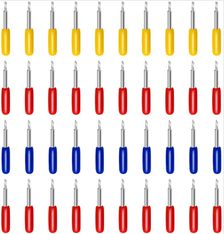 Manufacturer's in-stock bulk Roland engraving blades, computer engraving machine tool accessories, adhesive reflective film engraving blades