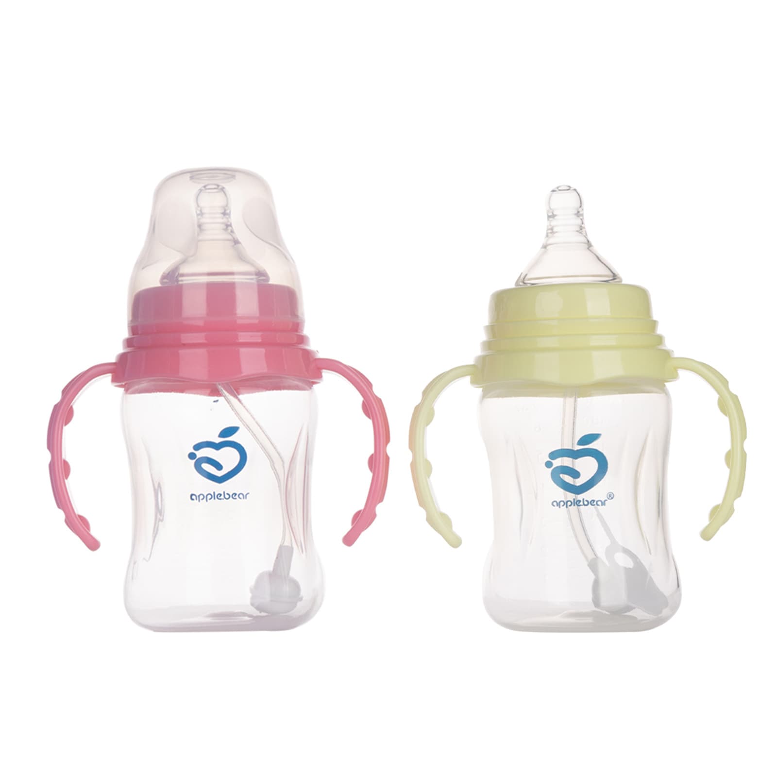 baby bottle wide diameter 210ml with handle feeding baby pp bottle maternal and infant supplies manufacturer wholesale