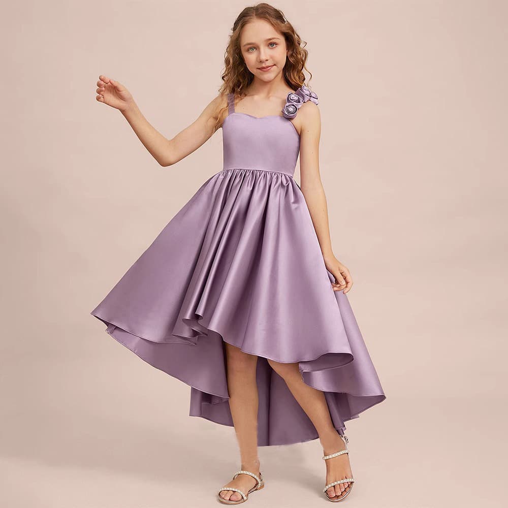 Amazon's Best-Selling Foreign Trade Small Host Princess Dress Piano Performance Dress Flower Girl Wedding Birthday Evening Dress